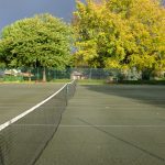 Ailwampio’r Cyrtiau Tennis a Chreu Llecyn Gemau Amlddefnydd Newydd ym Mharc Bellevue