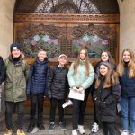 Ysgol Bryn Alyn pupils on their recent trip to Denmark
