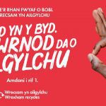 Amdani i gael Cymru i rif 1...BYDD WYCH. AILGYLCHA.