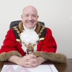 Outgoing Mayor, Cllr Rob Walsh
