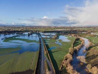£285,000 wedi’i ddyfarnu ar gyfer atgyweiriadau llifogydd mawr yn Wrecsam
