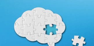 How does dementia affect the brain?