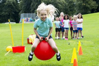 Children having fun