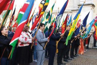 Commonwealth flags