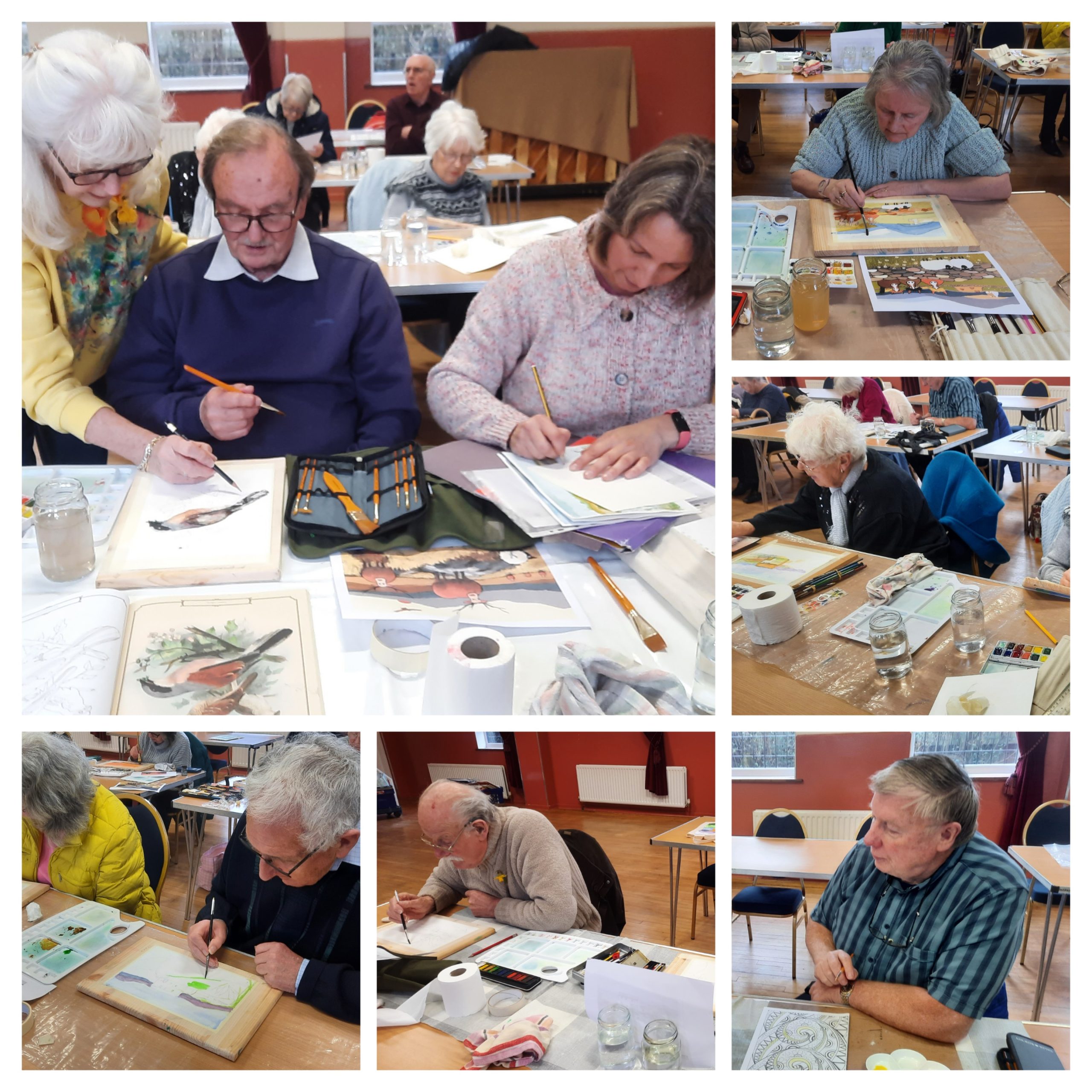 Dementia art group
