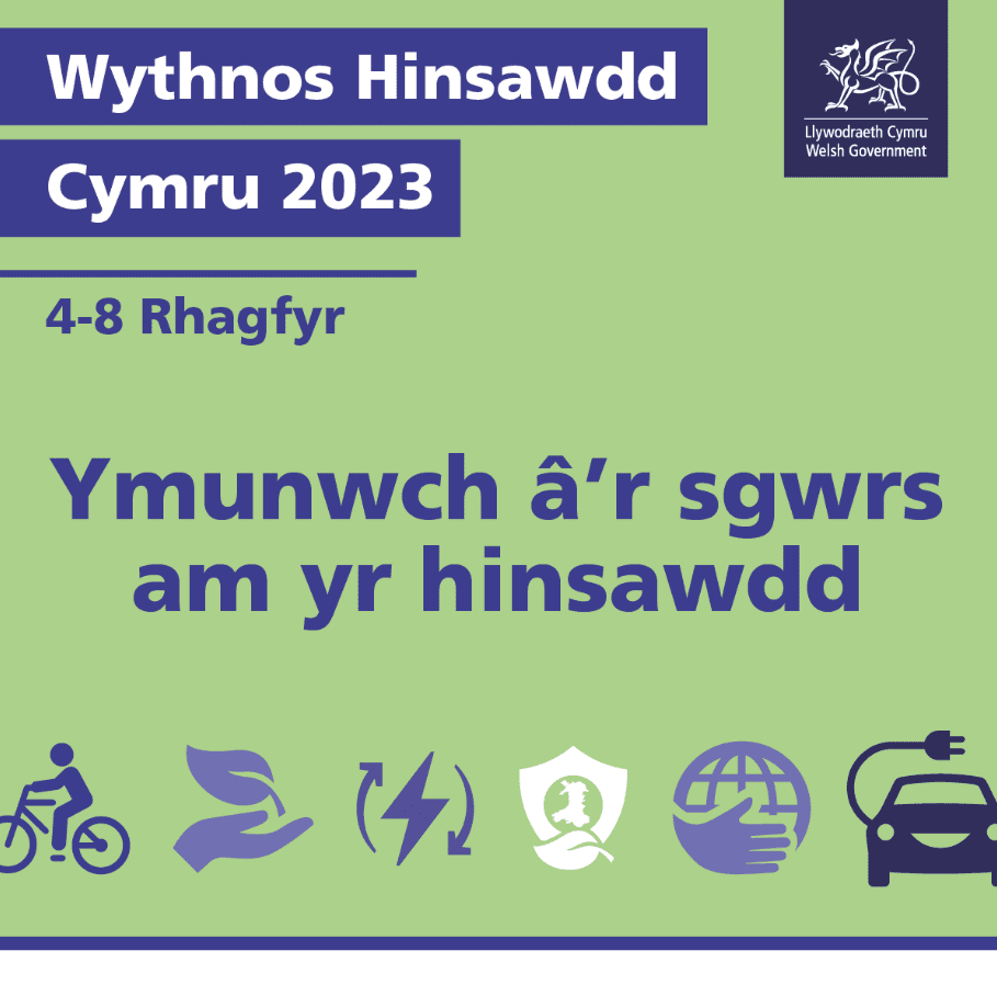 Wythnos Hinsawdd Cymru 2023 - beth am siarad am newid hinsawdd