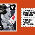 Murluniau a gwaith celf bywiog i addurno Wrecsam - lansio Llwybr Celf Gyhoeddus Wrecsam...