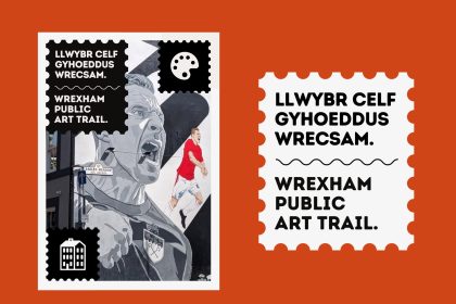 Murluniau a gwaith celf bywiog i addurno Wrecsam - lansio Llwybr Celf Gyhoeddus Wrecsam...