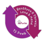 Lend & Mend Ty Pawb logo