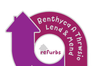 Lend & Mend Ty Pawb logo