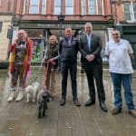 Adfywio treftadaeth barhaus yn cefnogi adeiladau allweddol yn Ardal Gadwraeth Wrecsam