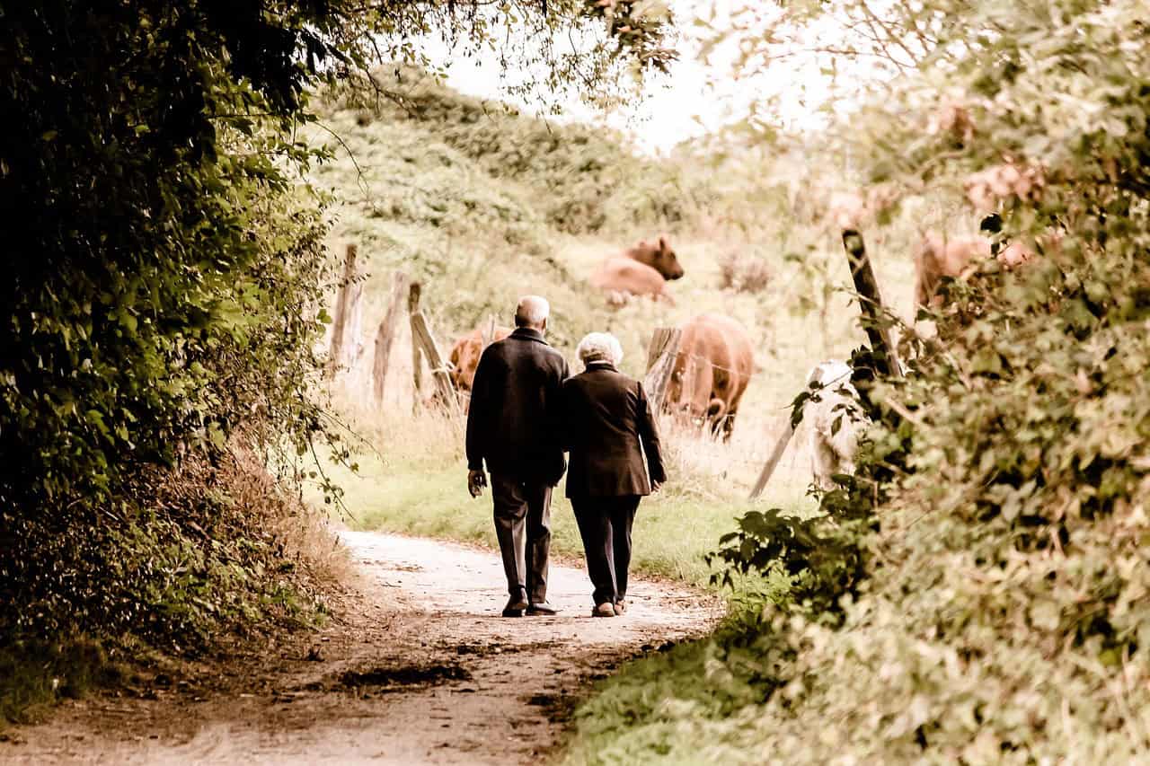 aging couple