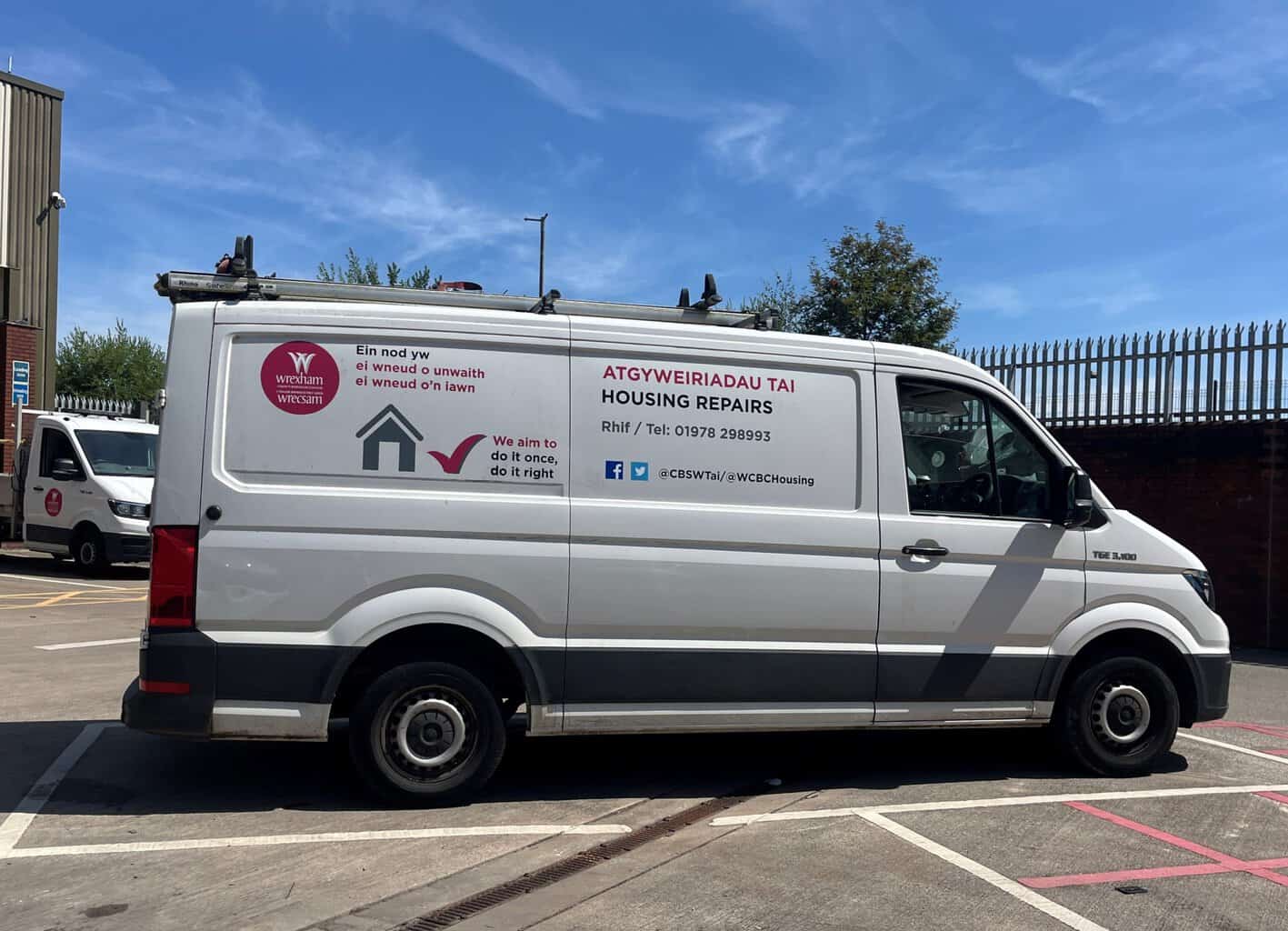 housing repairs van