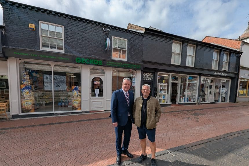 Cwblhau prosiectau adfywio treftadaeth pellach yn ardal gadwraeth Canol Dinas Wrecsam