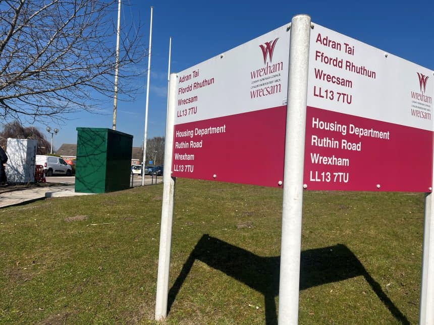 Ruthin Road Park and Ride location