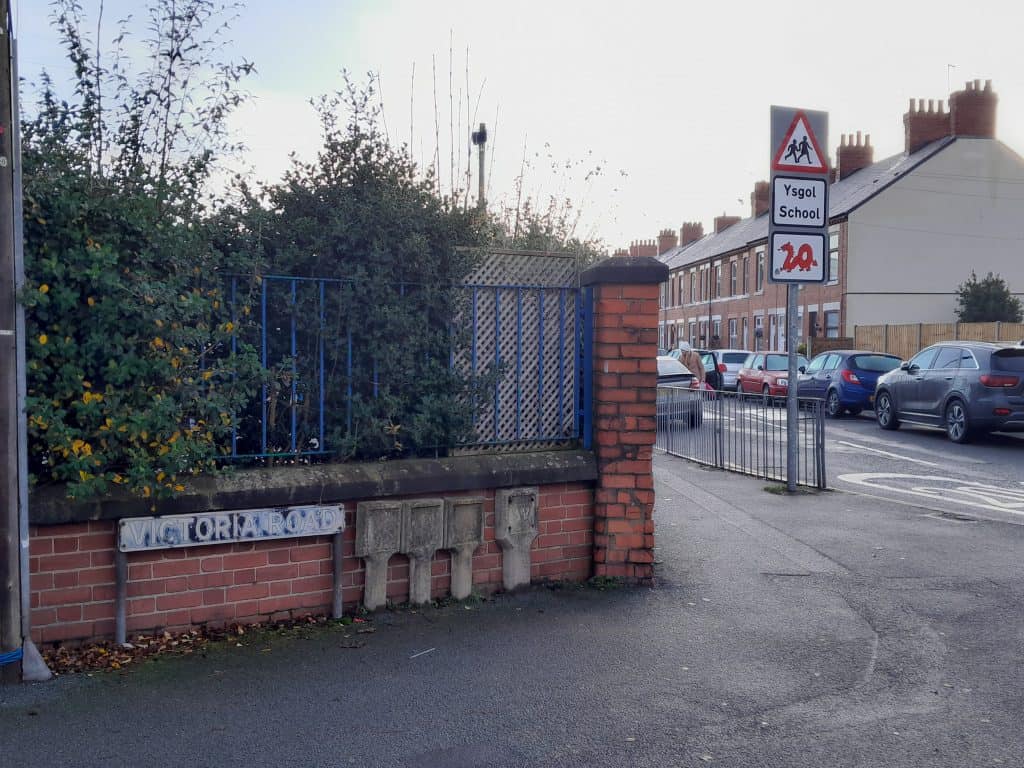 Victoria Road in Wrexham