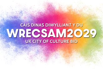 Wrecsam yn Cyhoeddi ei Gais am Ddinas Diwylliant Y DU 2029