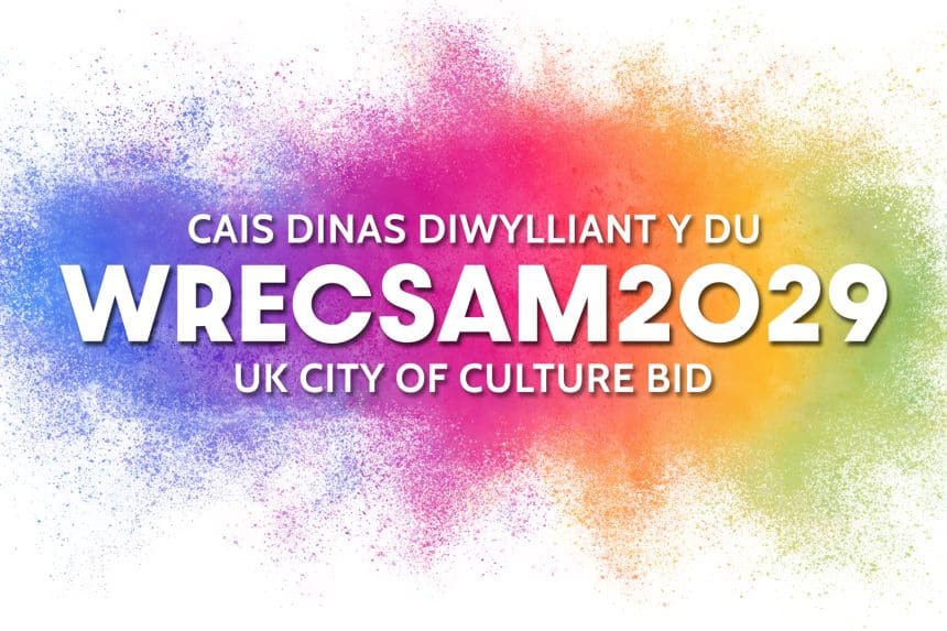 Wrecsam yn Cyhoeddi ei Gais am Ddinas Diwylliant Y DU 2029