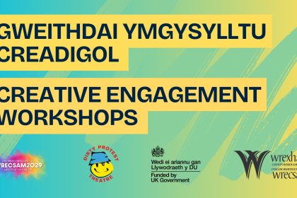 Gweithdai Creadigol yn Lansio Ar Draws Wrecsam i Gefnogi a Llunio Cais Dinas Diwylliant y DU Wrecsam2029