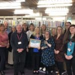 Wrexham library services team