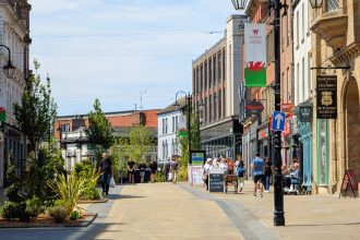 Wrexham city centre