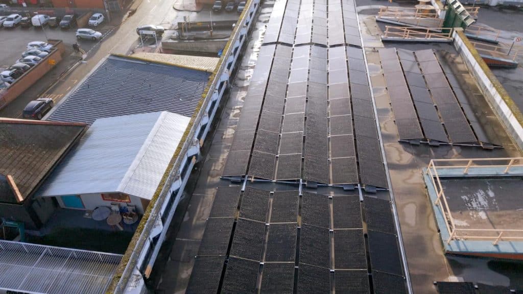 Tŷ Pawb yn bweru i'r dyfodol wrth i baneli solar newydd fynd yn fyw