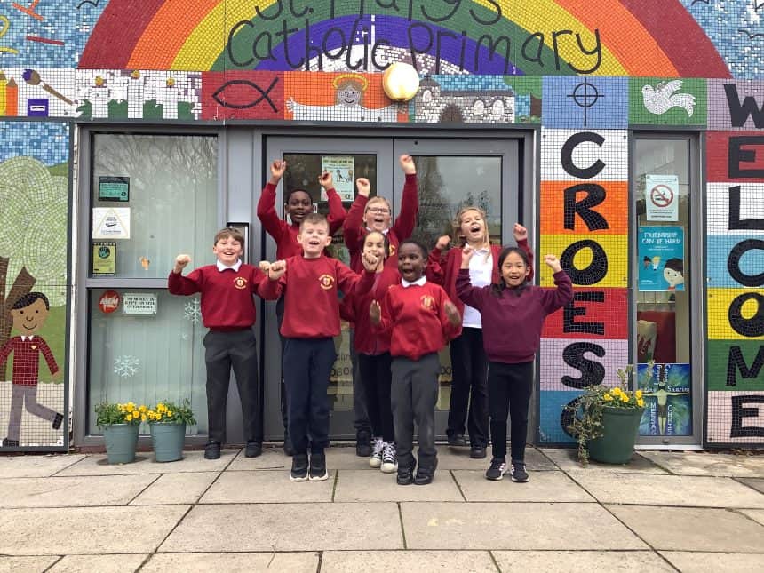 S Mary's RC School in Wrexham