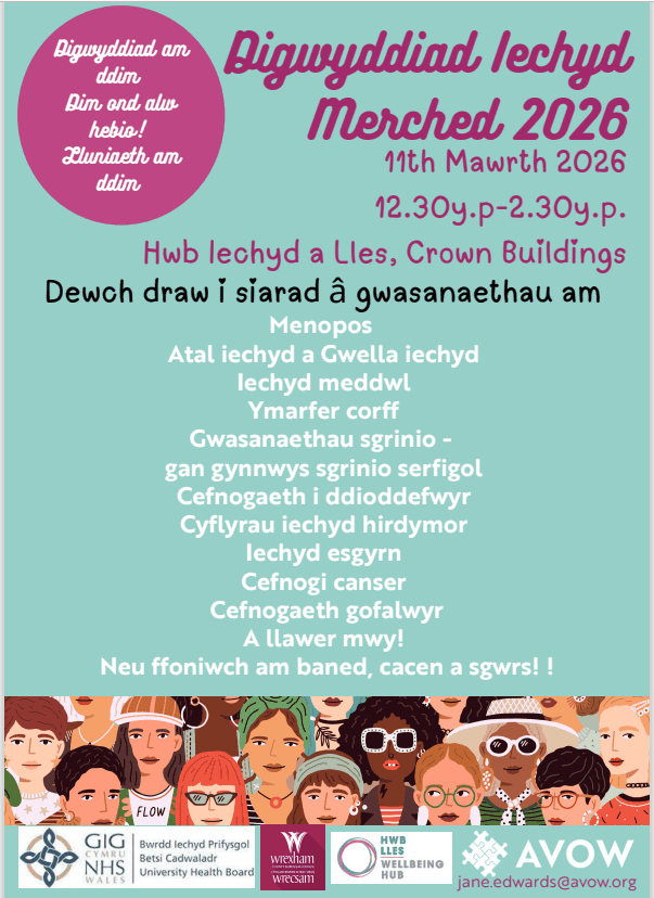 Digwyddiad Iechyd Menywod 2026