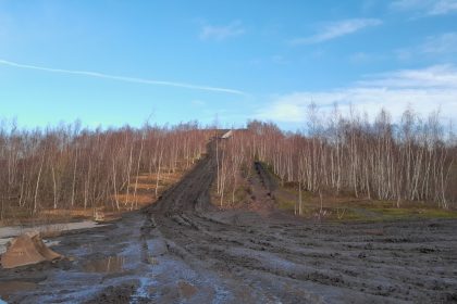 Llay coal tip in Wrexham
