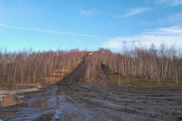 Llay coal tip in Wrexham