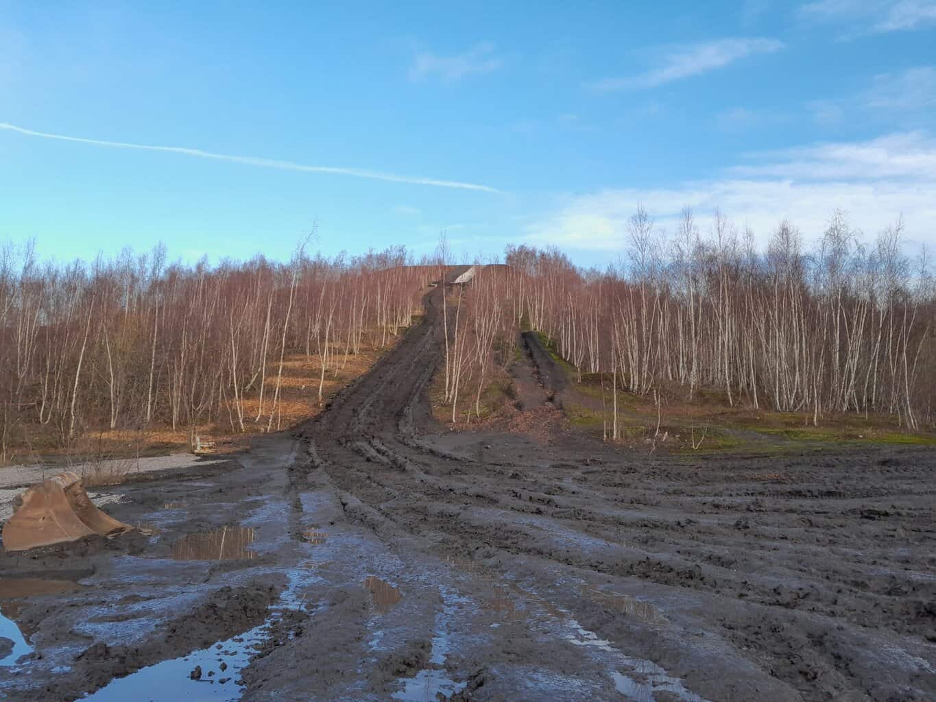 Llay coal tip in Wrexham