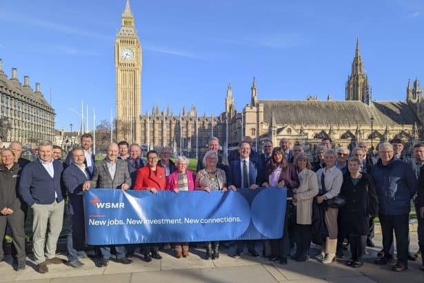 Over 120 stakeholders  took the train journey to London to lobby for improved rail connections.