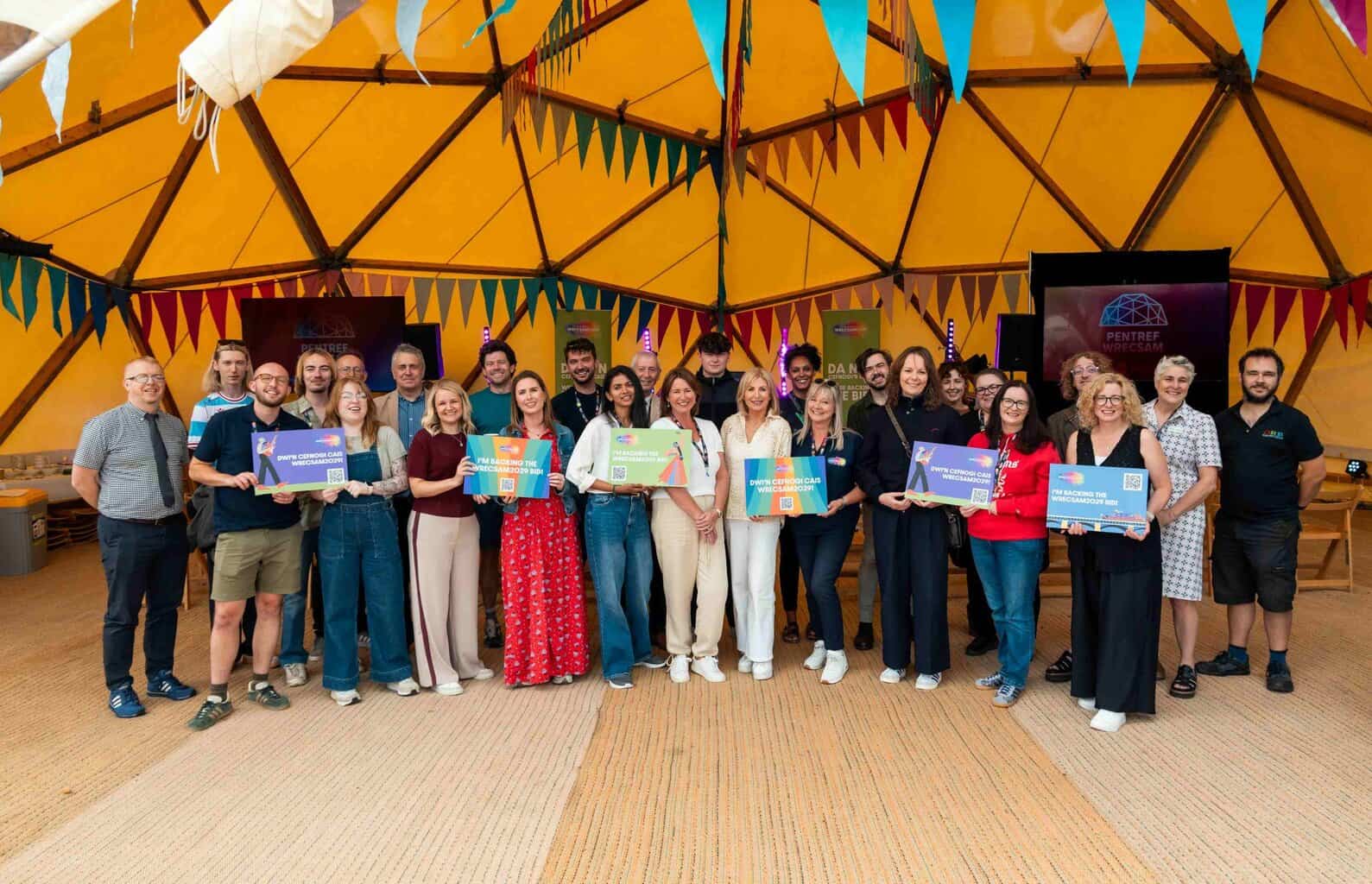 HANES YN CAEL EI GWNEUD: WRECSAM YN CYRRAEDD Y RHESTR HIR AR GYFER DINAS DIWYLLIANT Y DU 2029