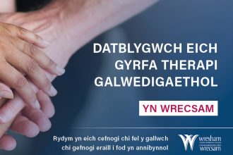 Datblygwch eich gyrfa Therapi Galwedigaethol yn Wrecsam