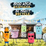 Be Mighty Recycle - festivals. Let's take recycling on tour.