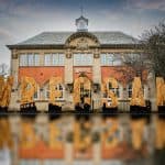 WRECSAM letters sculpture in Wrexham city centre