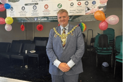 Mayor of Wrexham, Councillor Jeremy Kent