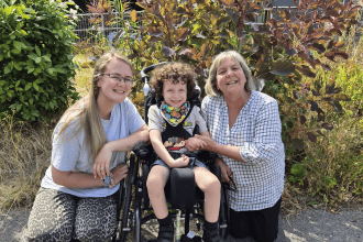 Bethan, Noah a Gill