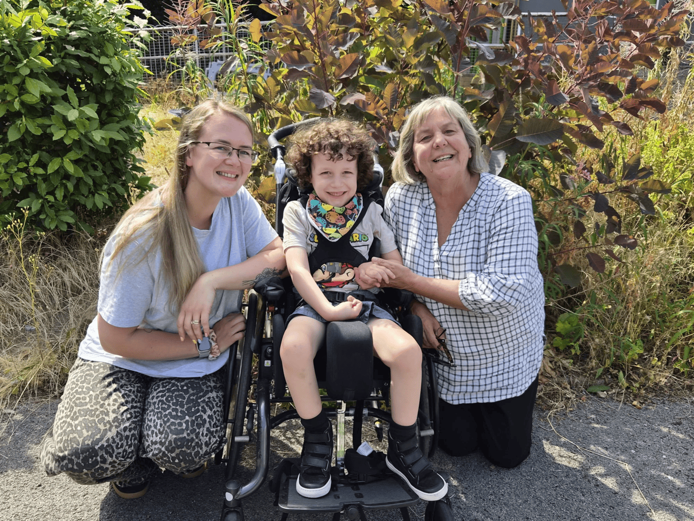 Bethan, Noah a Gill
