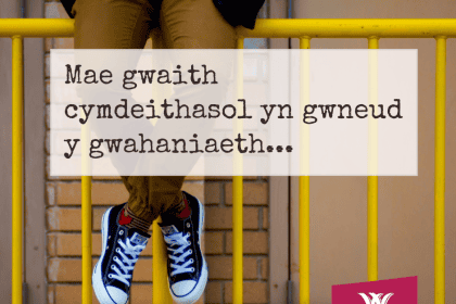 Mae gwaith cymdeithasol yn gwneud y gwahaniaeth...