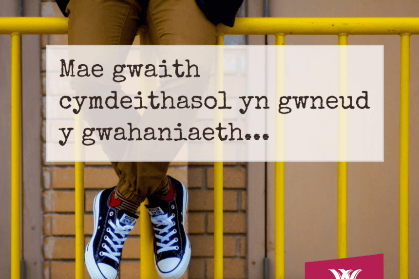 Mae gwaith cymdeithasol yn gwneud y gwahaniaeth...