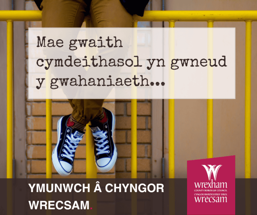 Mae gwaith cymdeithasol yn gwneud y gwahaniaeth...