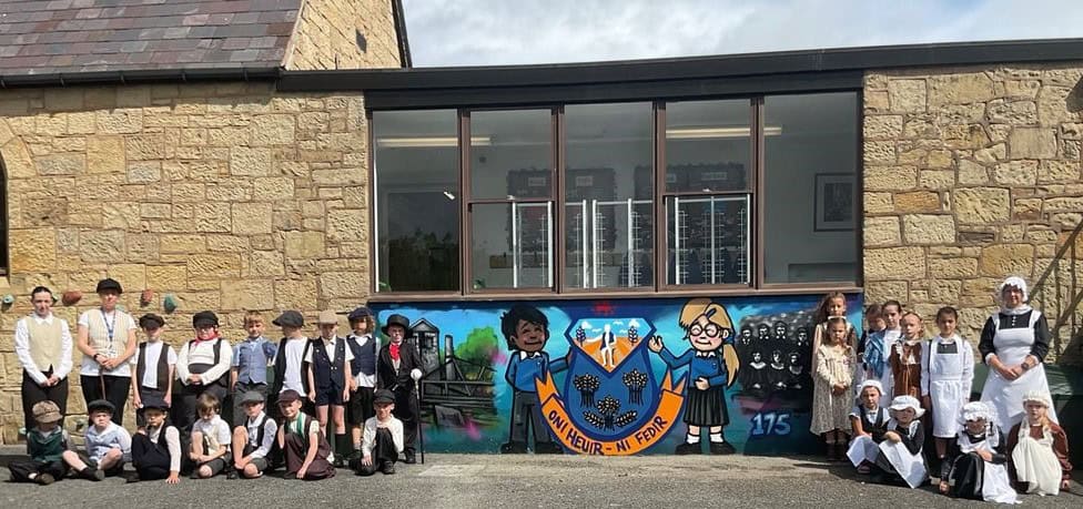 Ysgol Gynradd y Mwynglawdd yn dathlu ei phen-blwydd yn 175 oed gydag wythnos gofiadwy o ddigwyddiadau