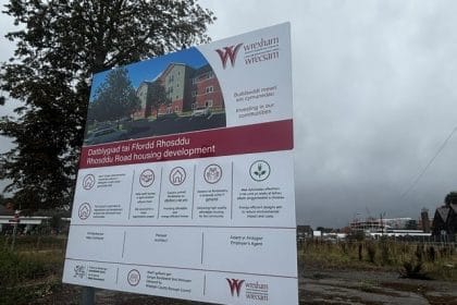 sign for site