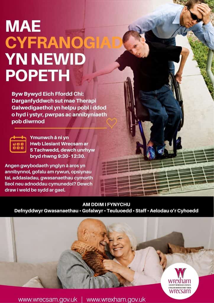 Occupational Therapy Week information event poster